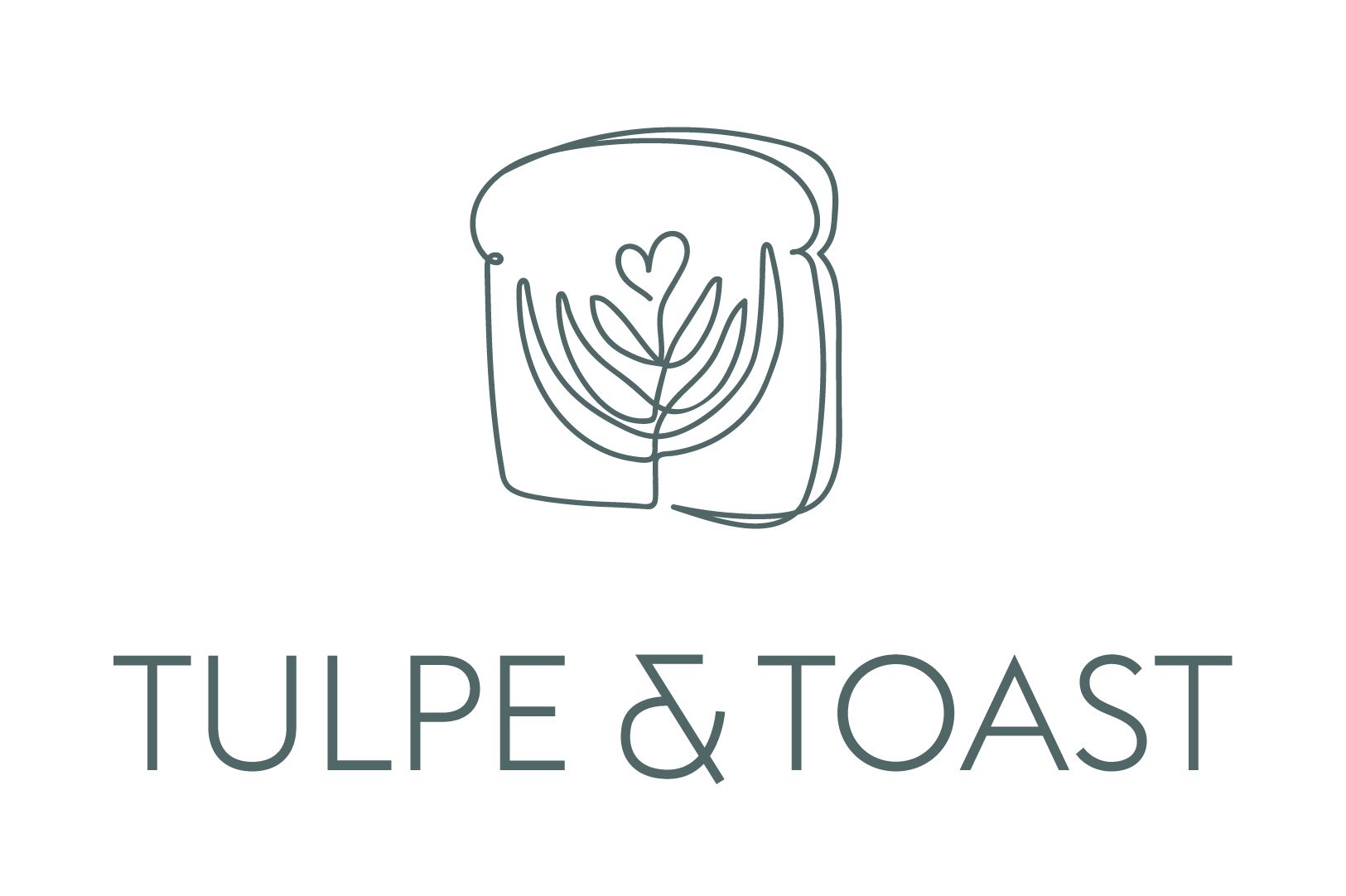 Logo des Unternehmens: Tulpe und Toast in Köln